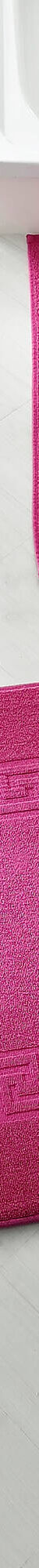 Tapis de bain éponge liteau motif frise grecque (bruyère) Tapis de bain éponge liteau motif frise grecque (bruyère)